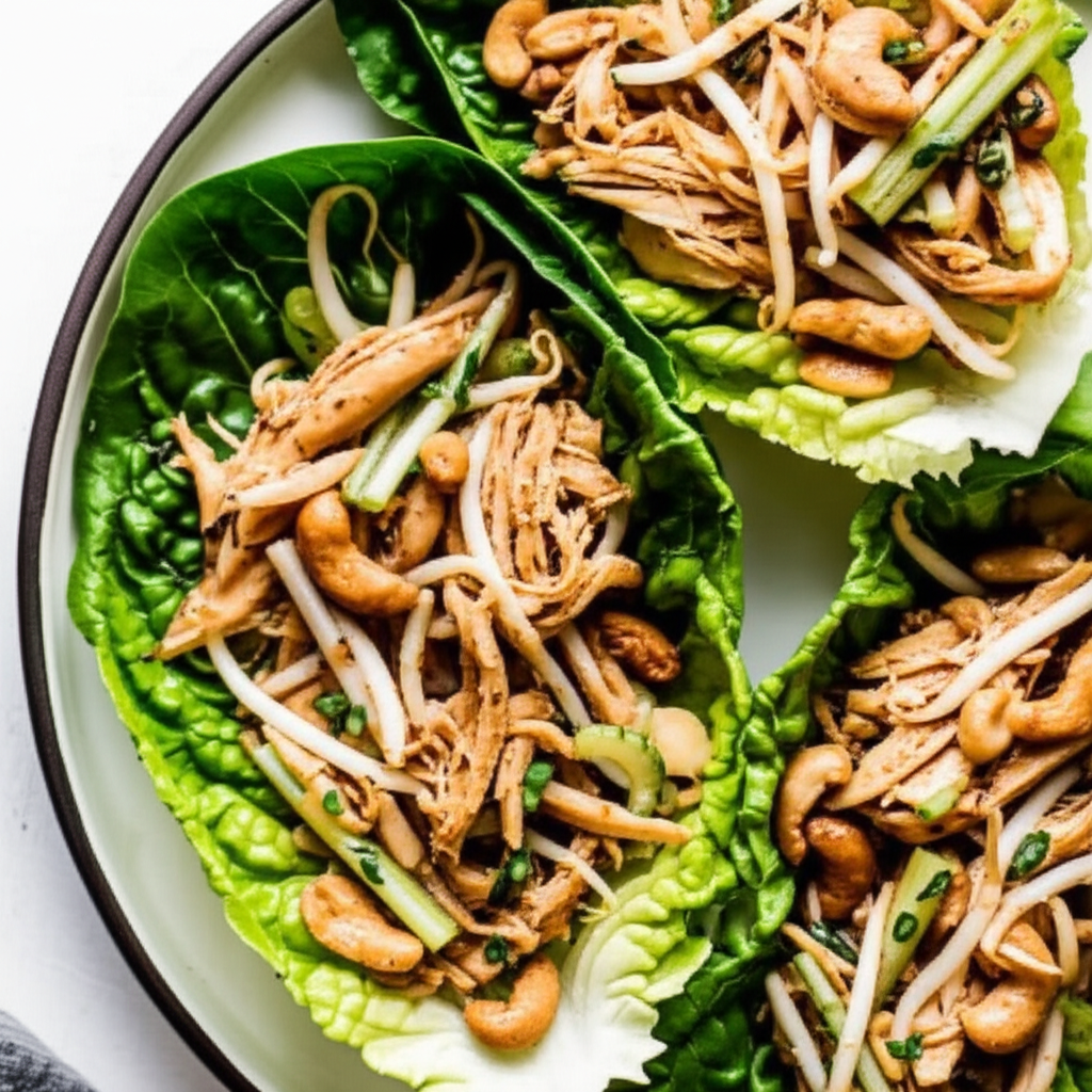 Asian Twist Chicken Salad Low Carb image