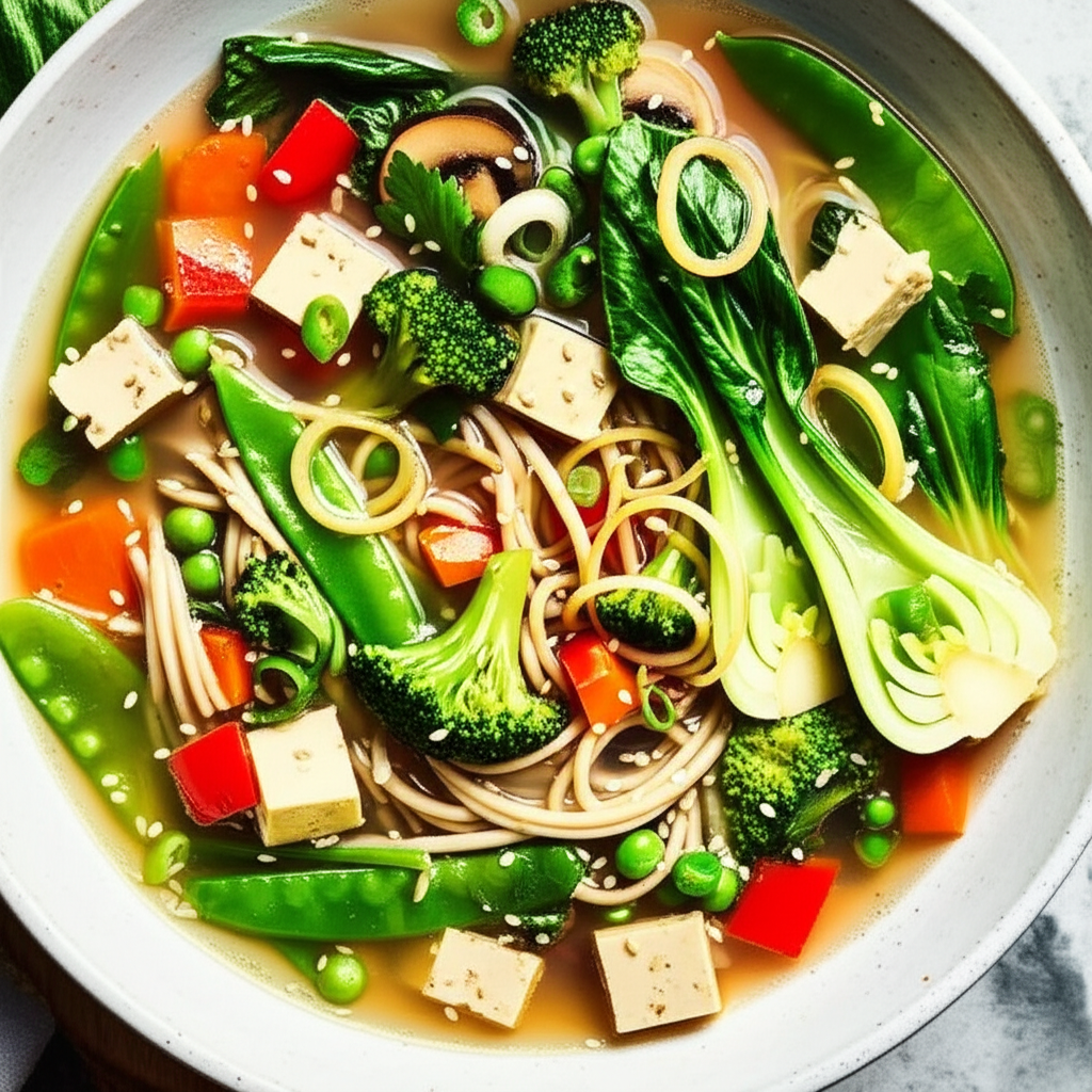 Asian Vegetable Soup image