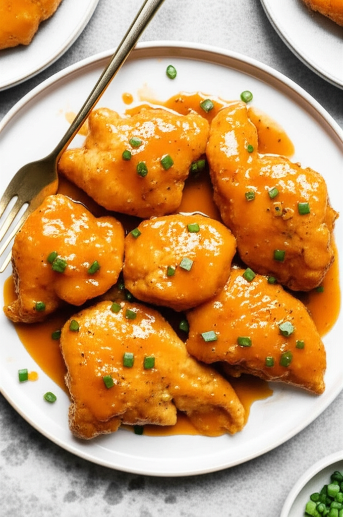 Asian Apricot Chicken Cutlets image