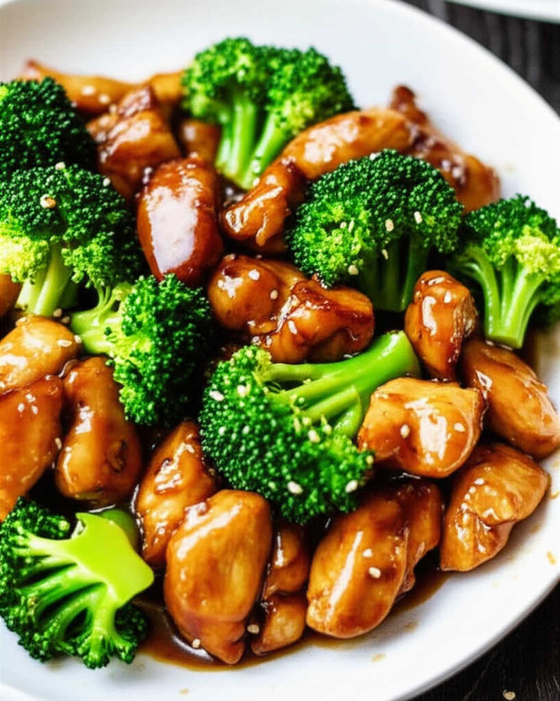 Asian Style Chicken Broccoli image