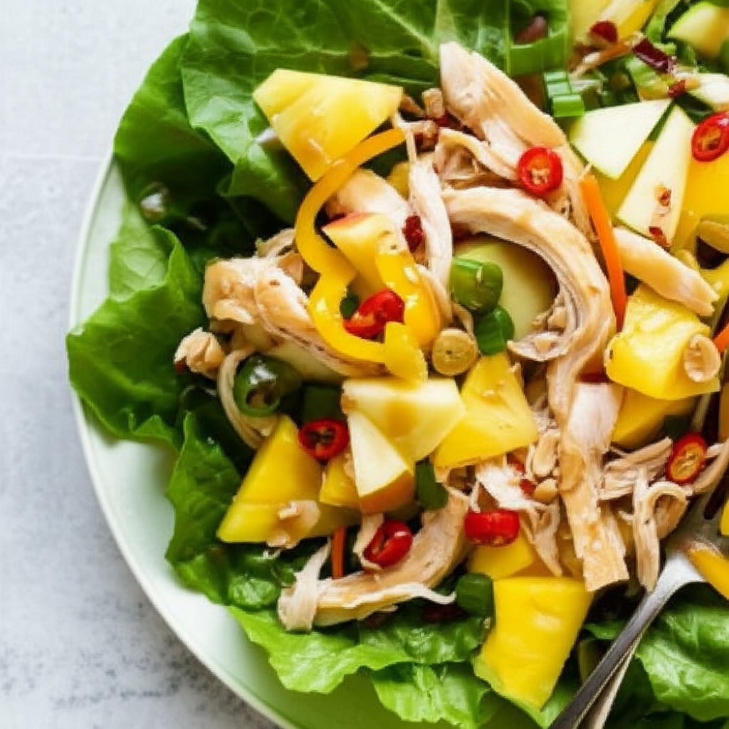 Asian Style Chicken Salad image