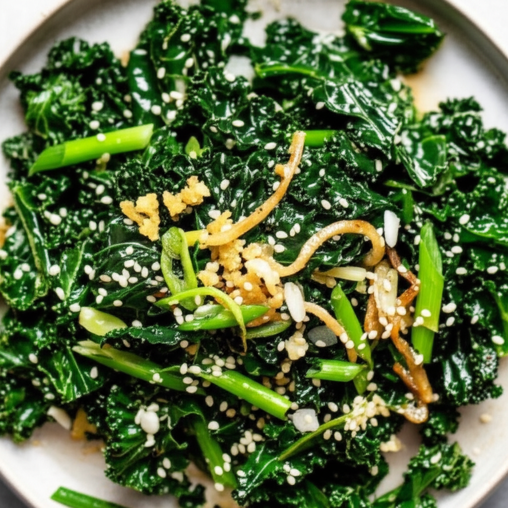 Asian Style Kale image