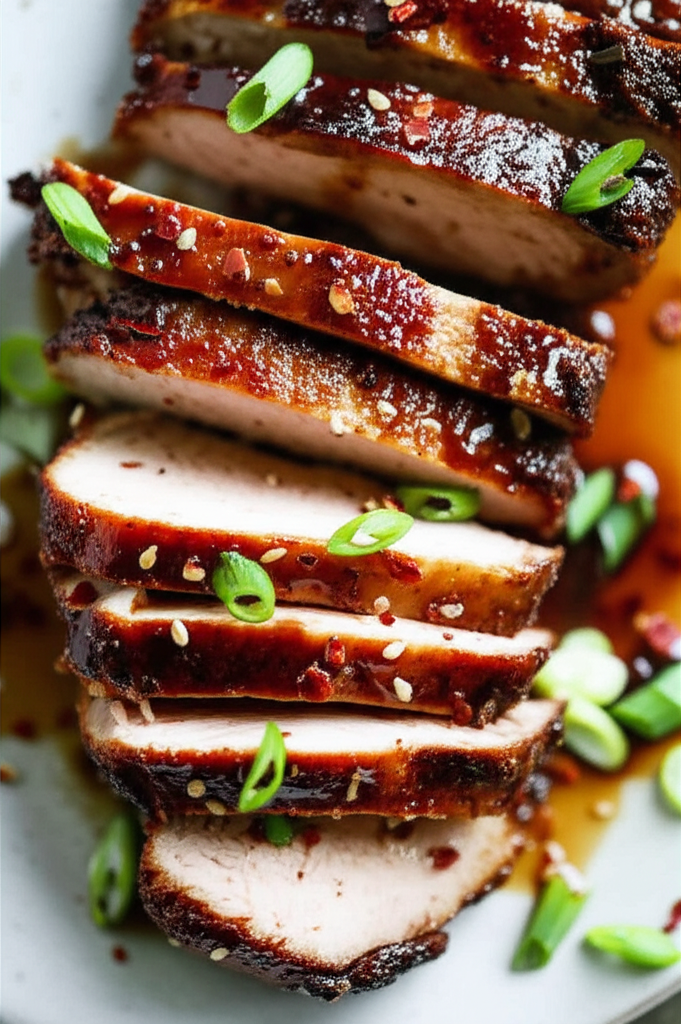 Asian Style Oven Roasted Pork Tenderloin image