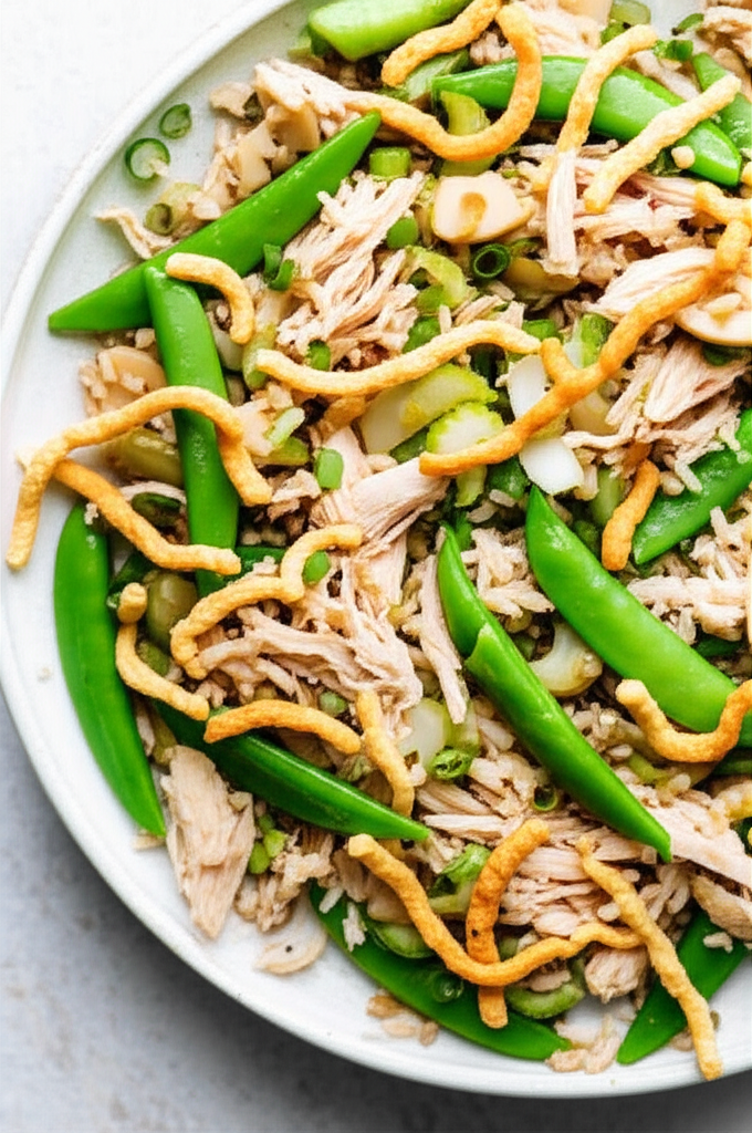 Asian Style Wild Rice And Chicken Or Turkey Salad image