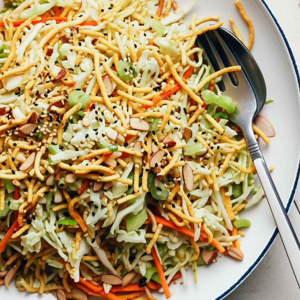 Asian Oriental Cabbage Salad image