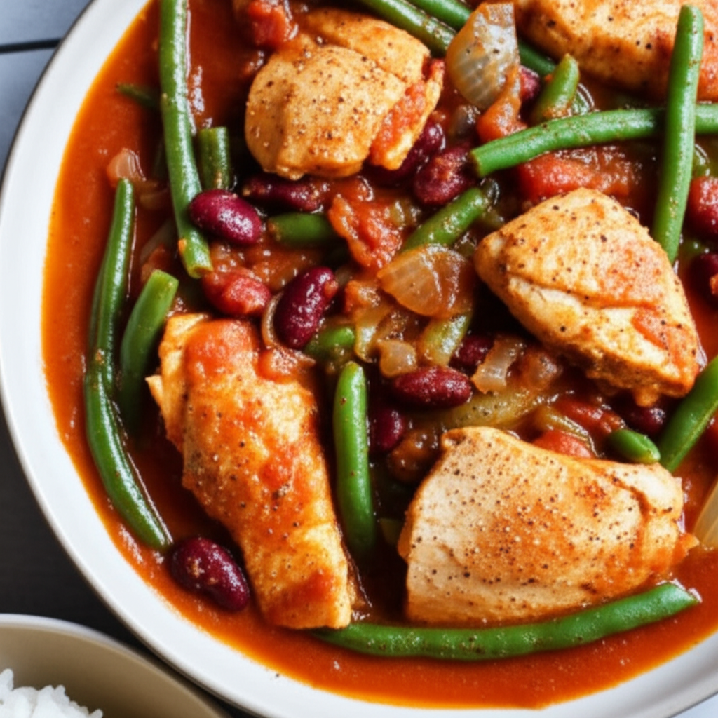 Asil S Chicken Tomato And Bean Casserole image