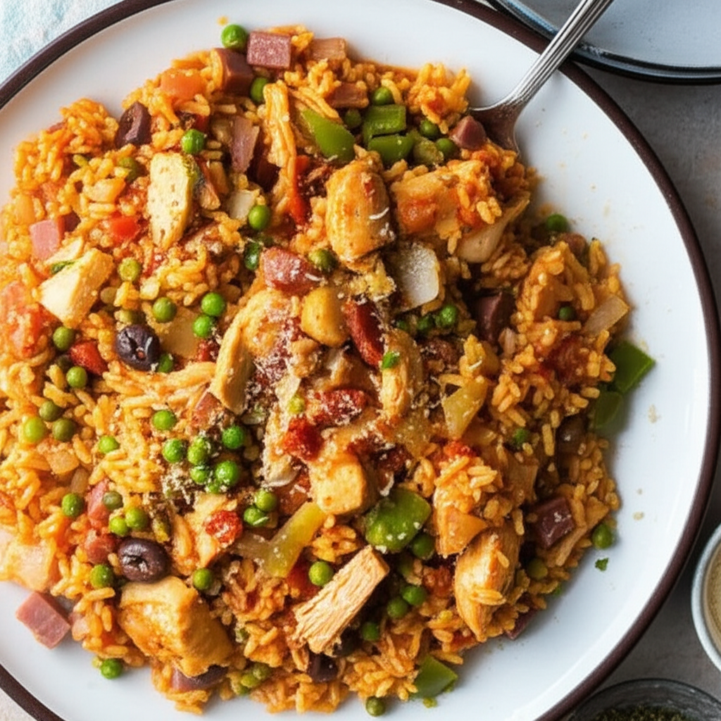 Asopao De Pollo Caribbean Chicken And Rice image