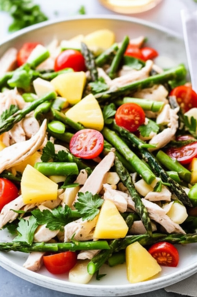 Asparagus Chicken Salad Schwetzinger Spargelsalat image