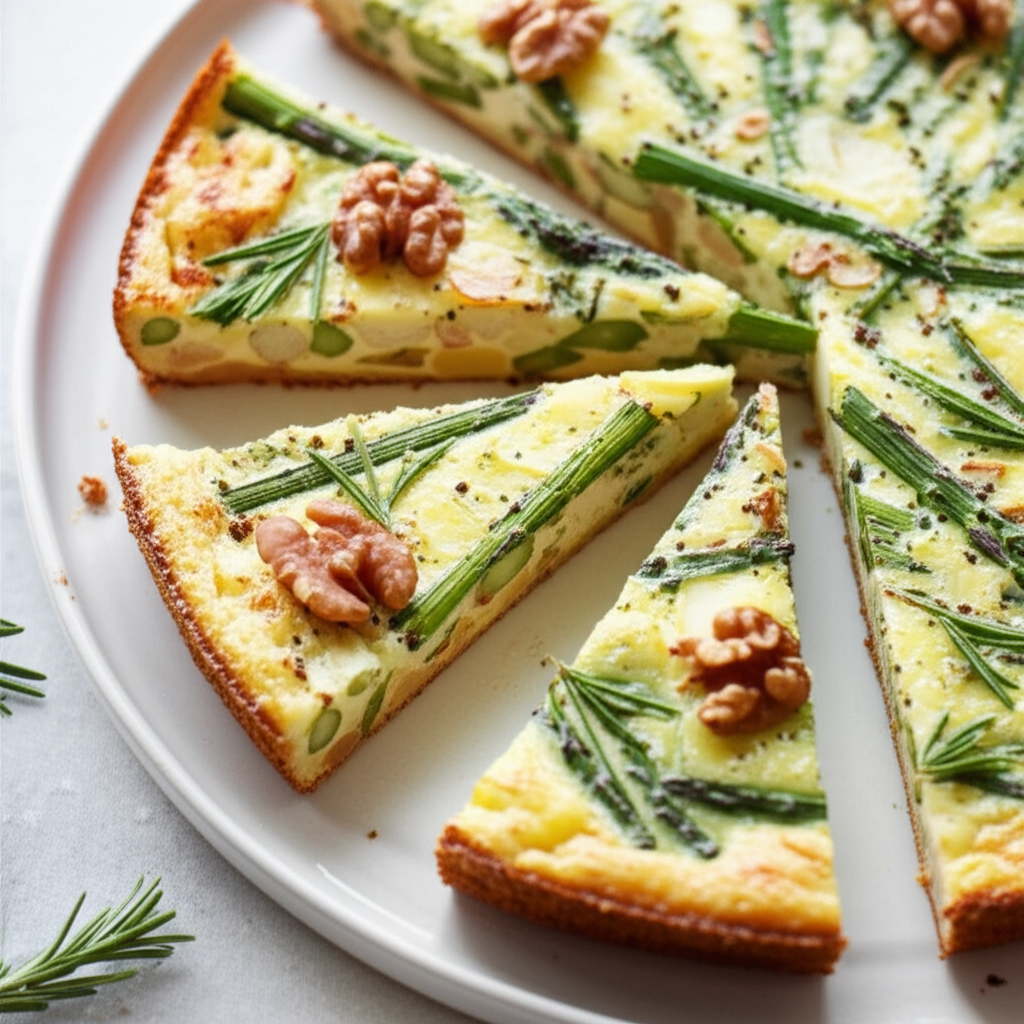 Asparagus Zucchini Frittata image