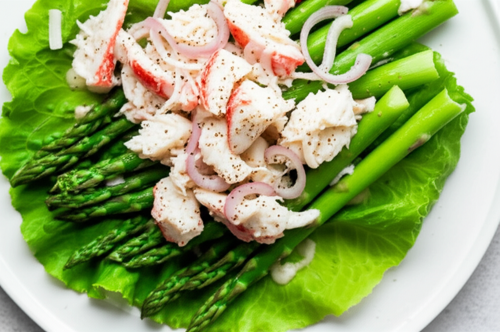Asparagus And Crab Meat Salad image