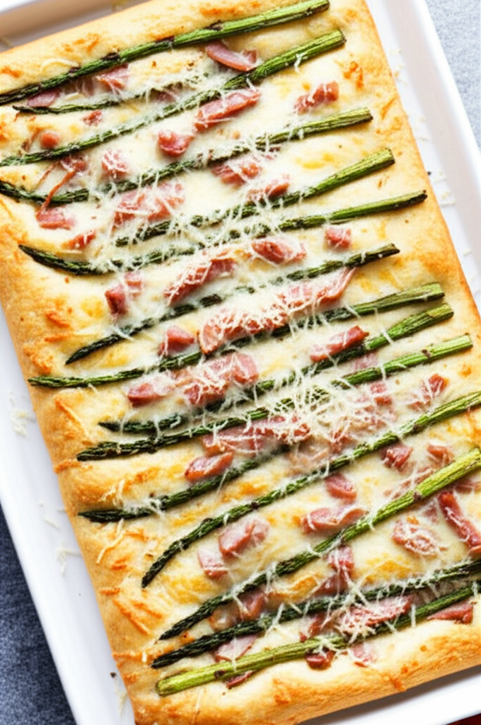 Asparagus And Ham Brunch Bread image