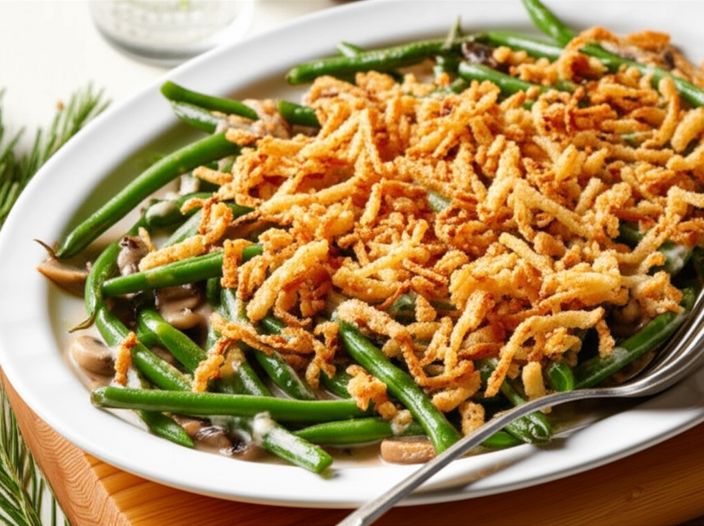 Green Bean Casserole From Cooks Illustrated image