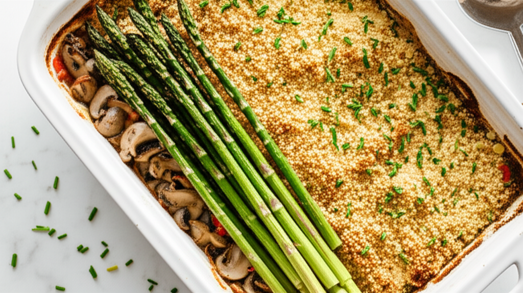Asparagus And Mushrooms image