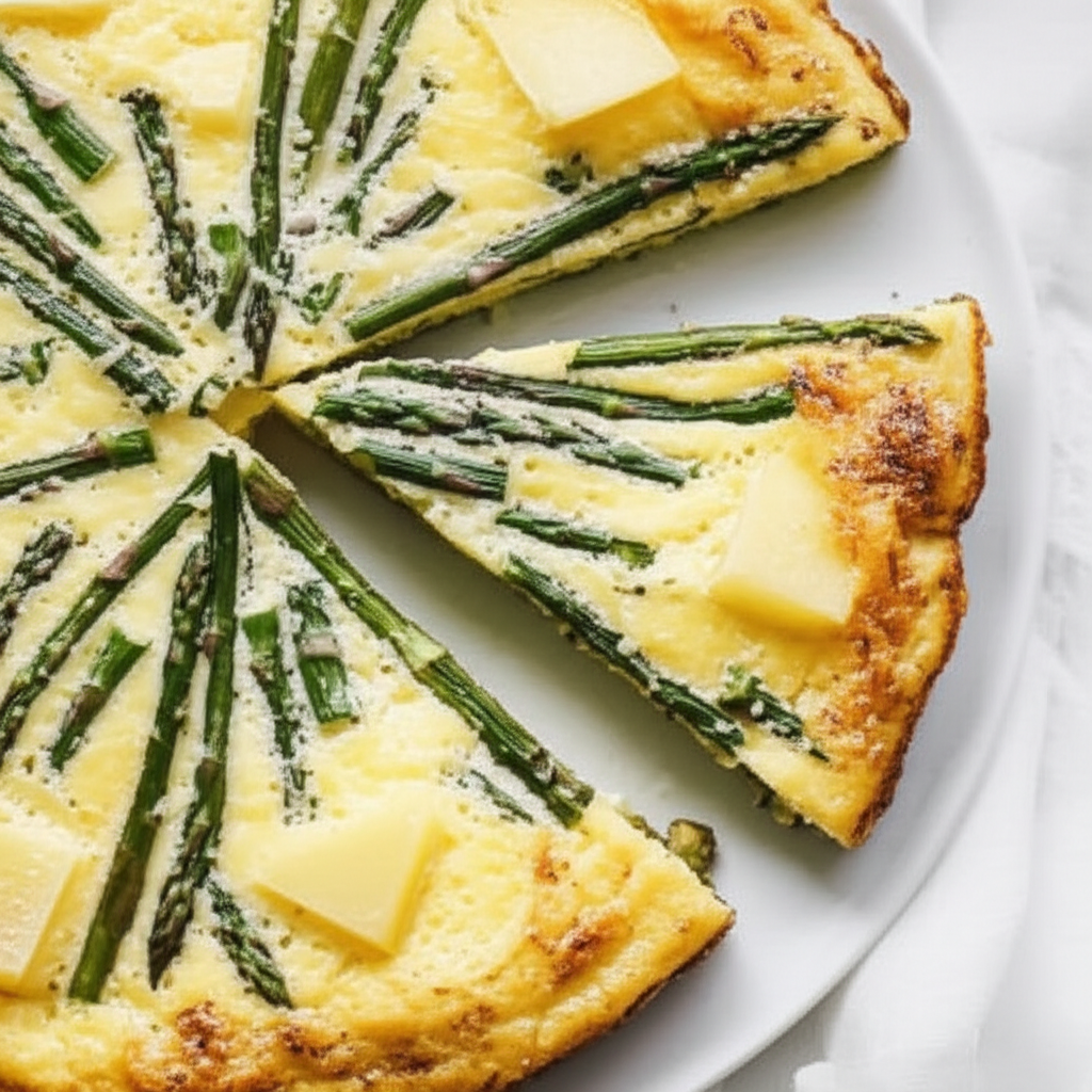Asparagus And Potato Frittata image