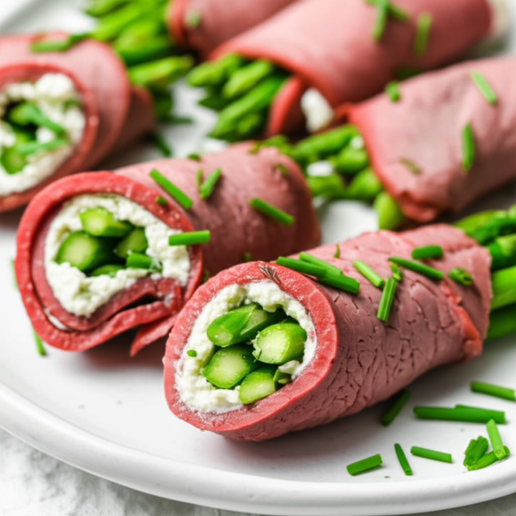 Asparagus Beef Roll Ups image