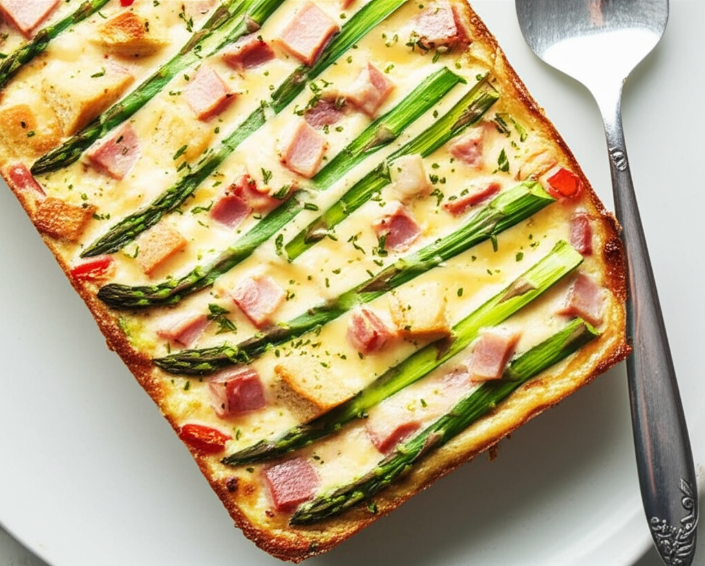 Asparagus Breakfast Casserole image