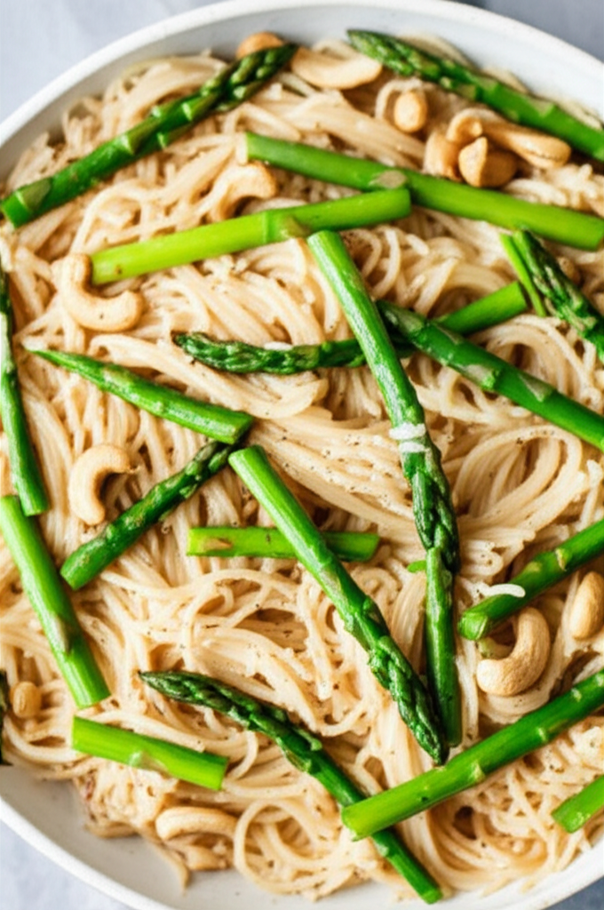 Asparagus Cashew Rice Pilaf image