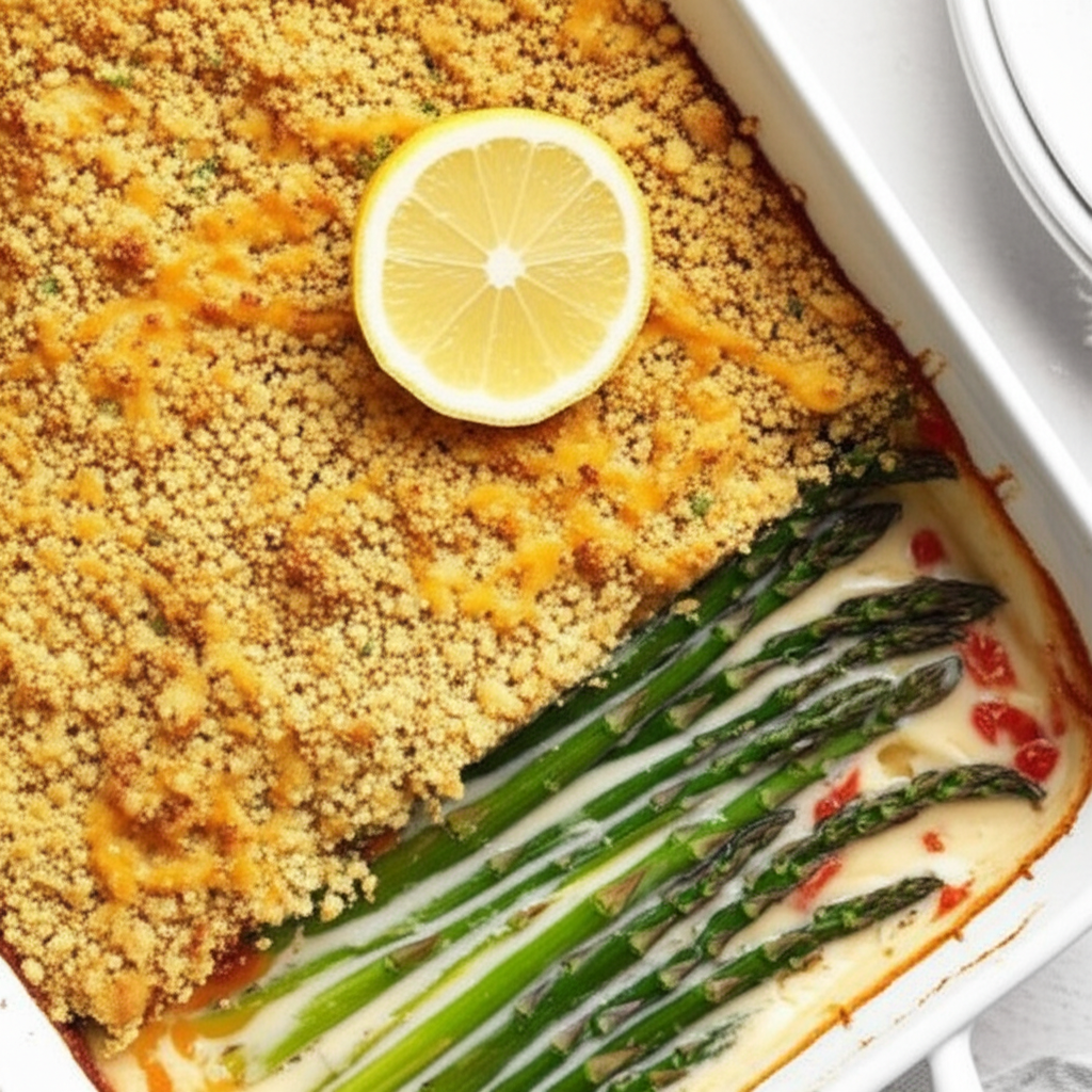 Asparagus Casserole Ala Nita image