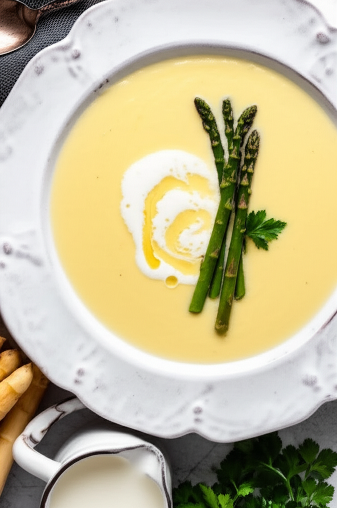 Asparagus Cream Soup image