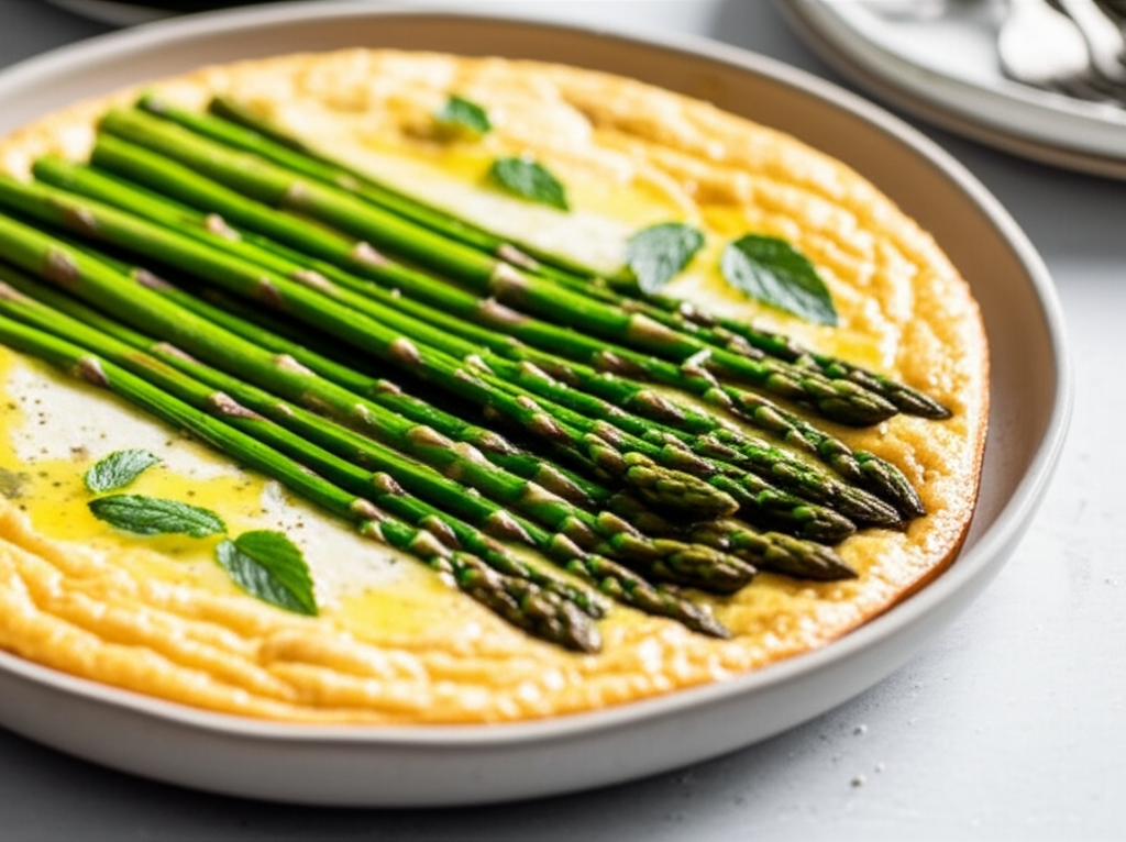 Asparagus Flan image