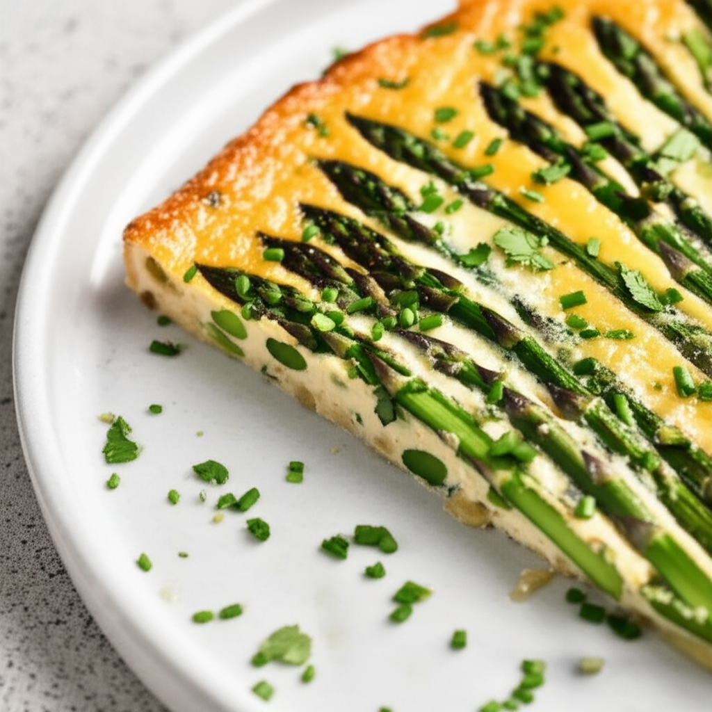 Asparagus Frittata image
