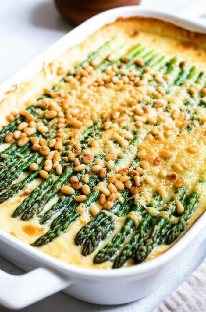 Asparagus Gratin Fancy And Good image