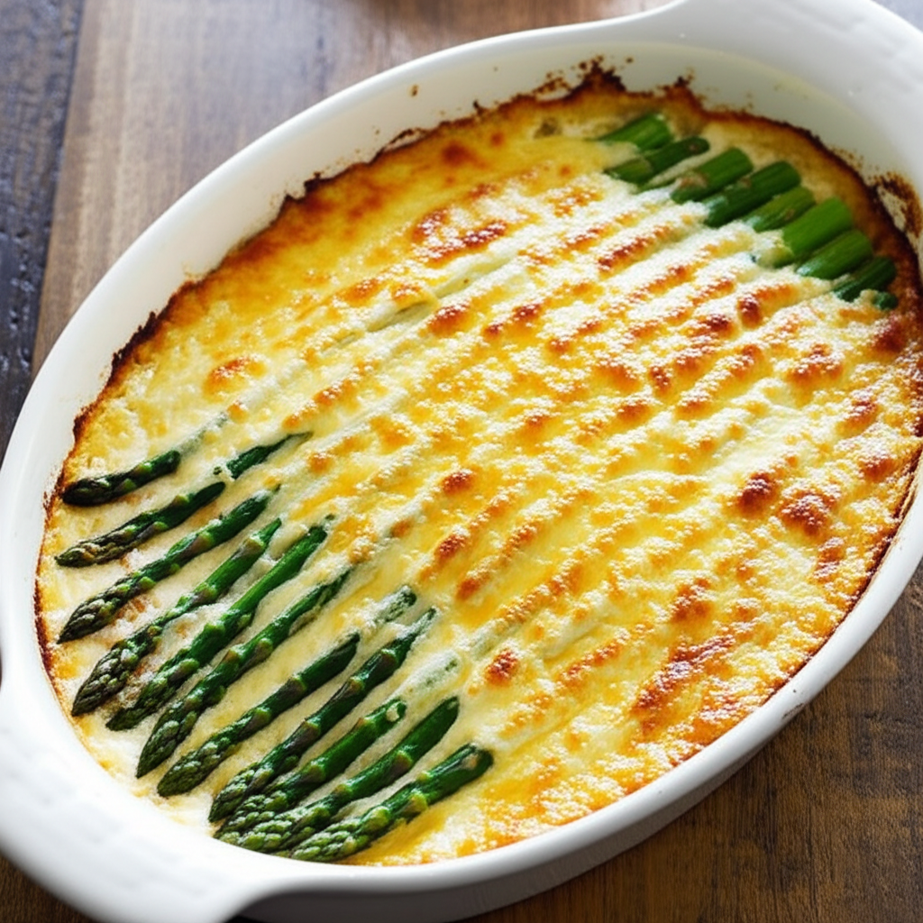 Asparagus Gratinata image