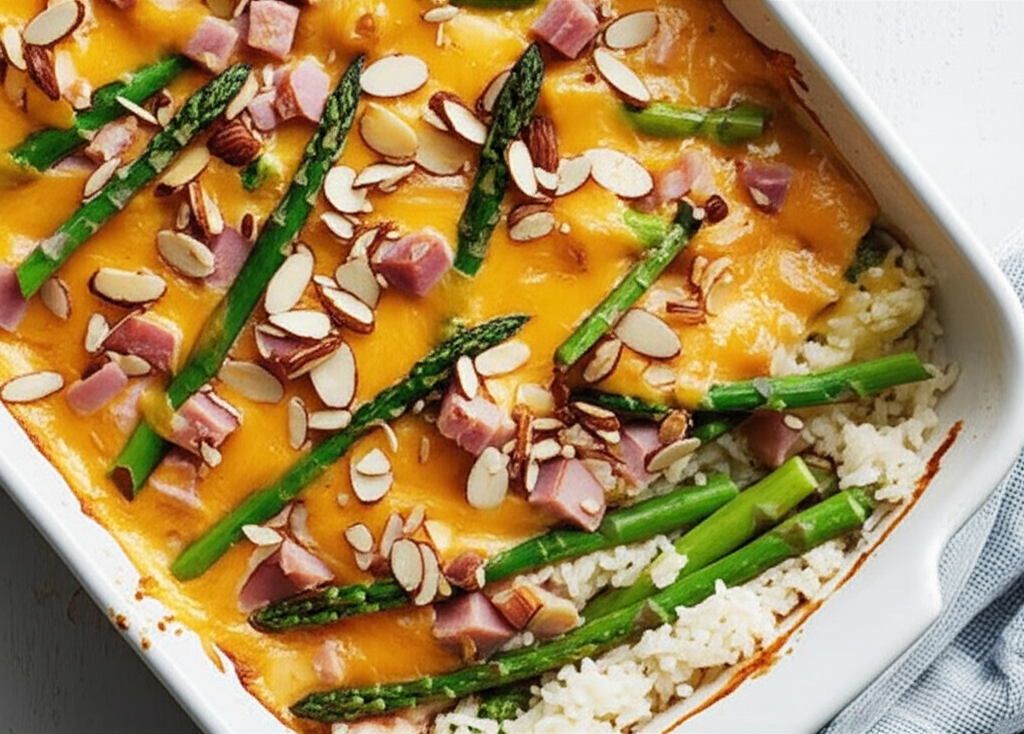 Asparagus Ham Casserole image
