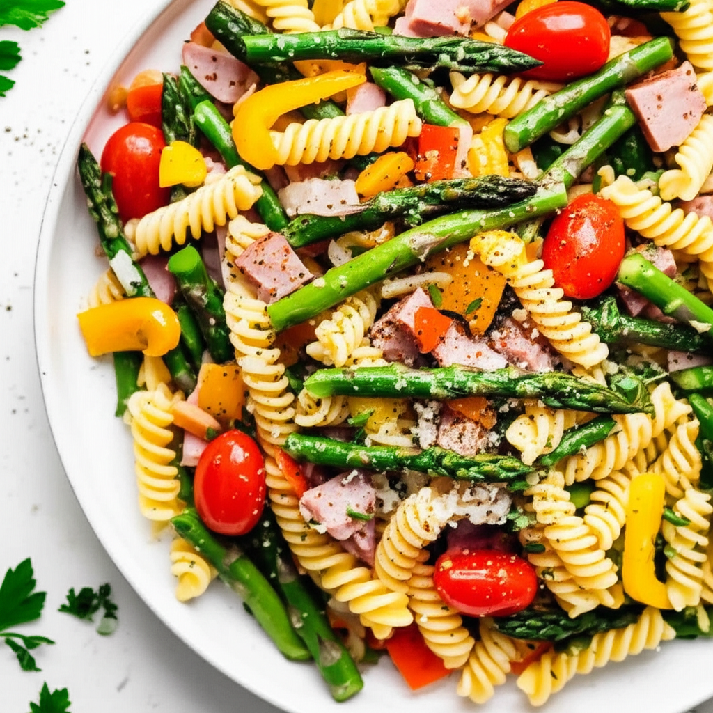 Asparagus Ham Dinner image