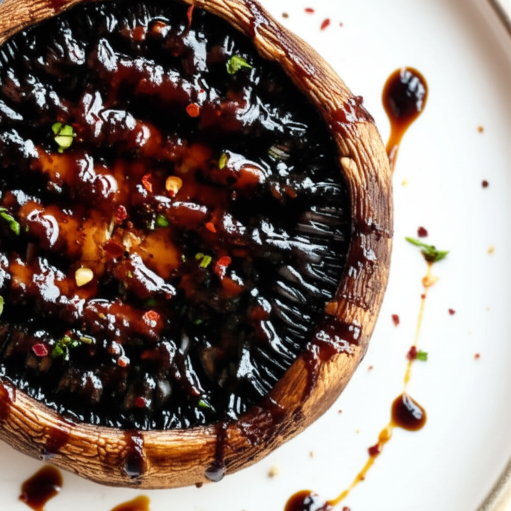 Grilled Balsamic Portabella Mushroom Burger image