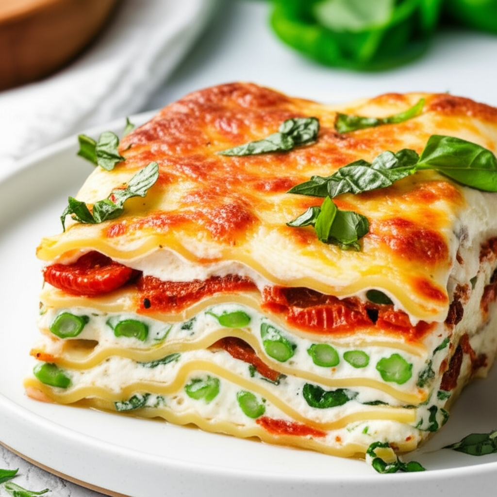 Asparagus Lasagna Giada De Laurentiis image