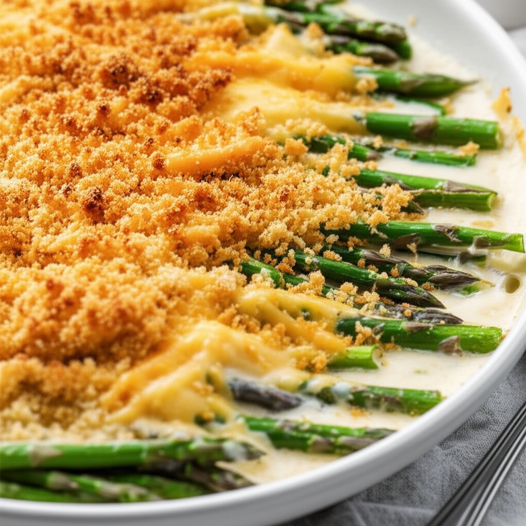 Asparagus Onion Casserole image