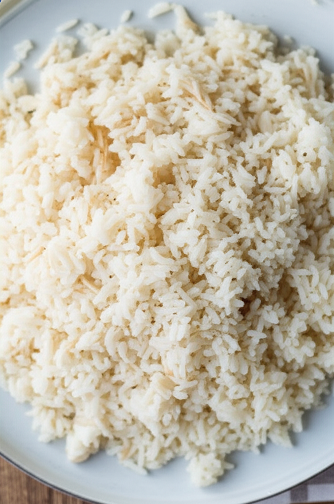 15 Minute Microwaved Rice image
