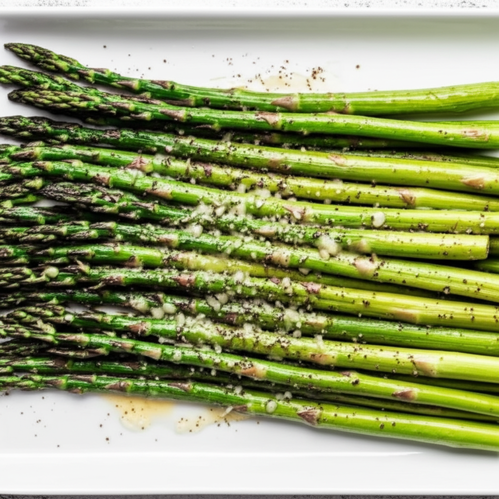 Asparagus Parmesan Garlic Spears image