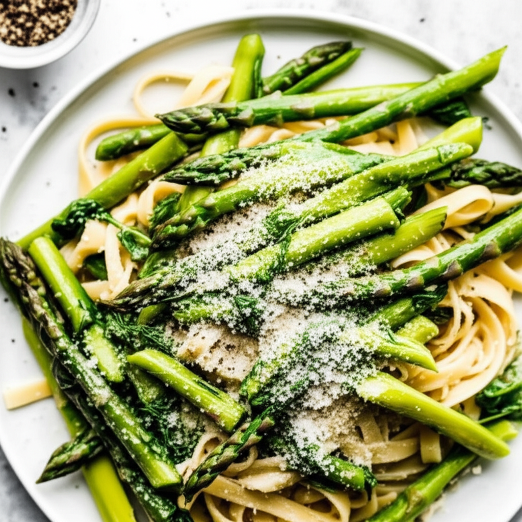 Asparagus Pasta Supreme image