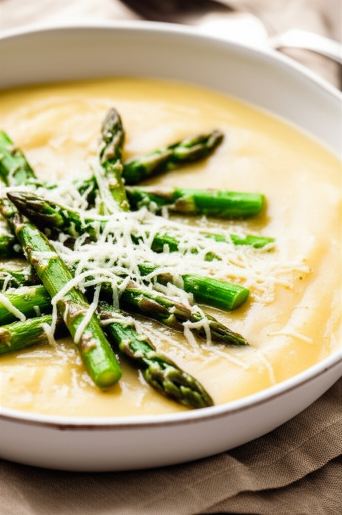 Asparagus Potato Soup image