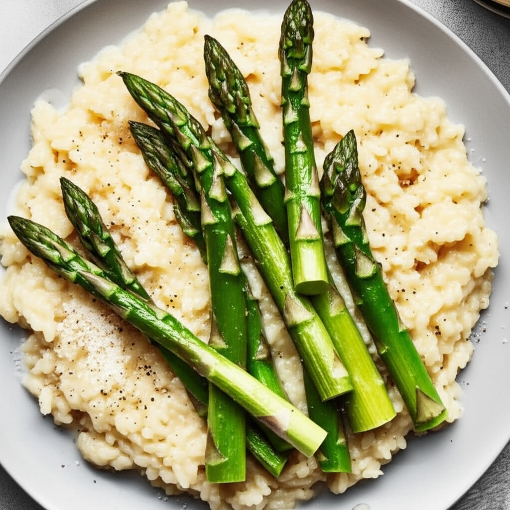 Asparagus Risotto image