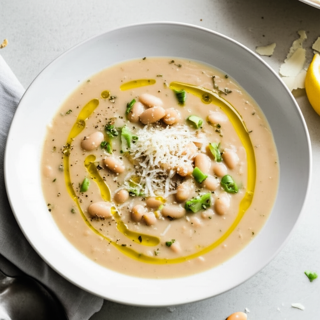 15 Minute White Bean Soup image