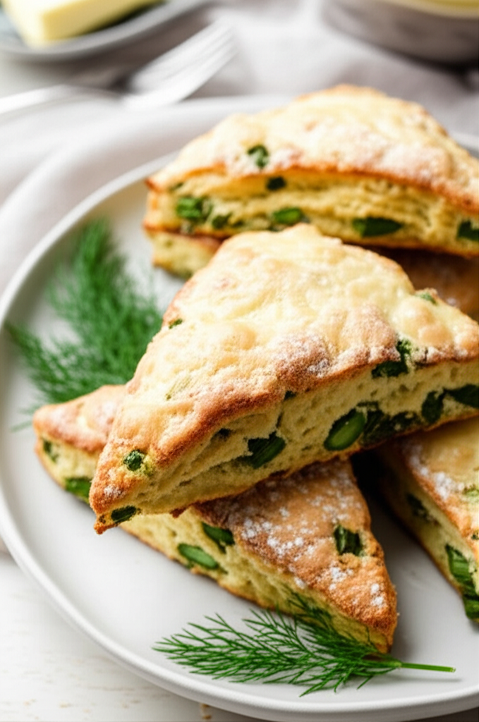 Asparagus Scones image