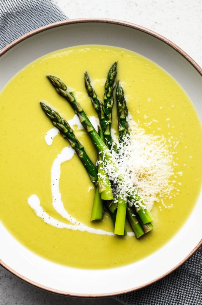 Asparagus Soup In Seconds image
