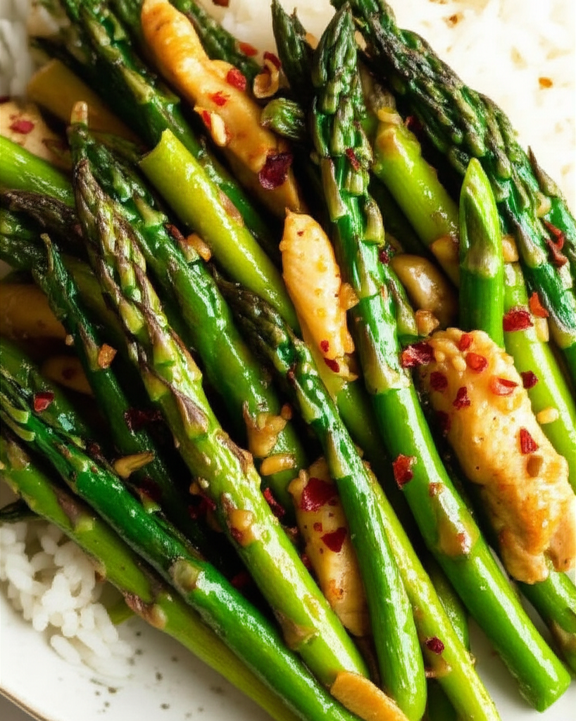 Asparagus Stir Fry image