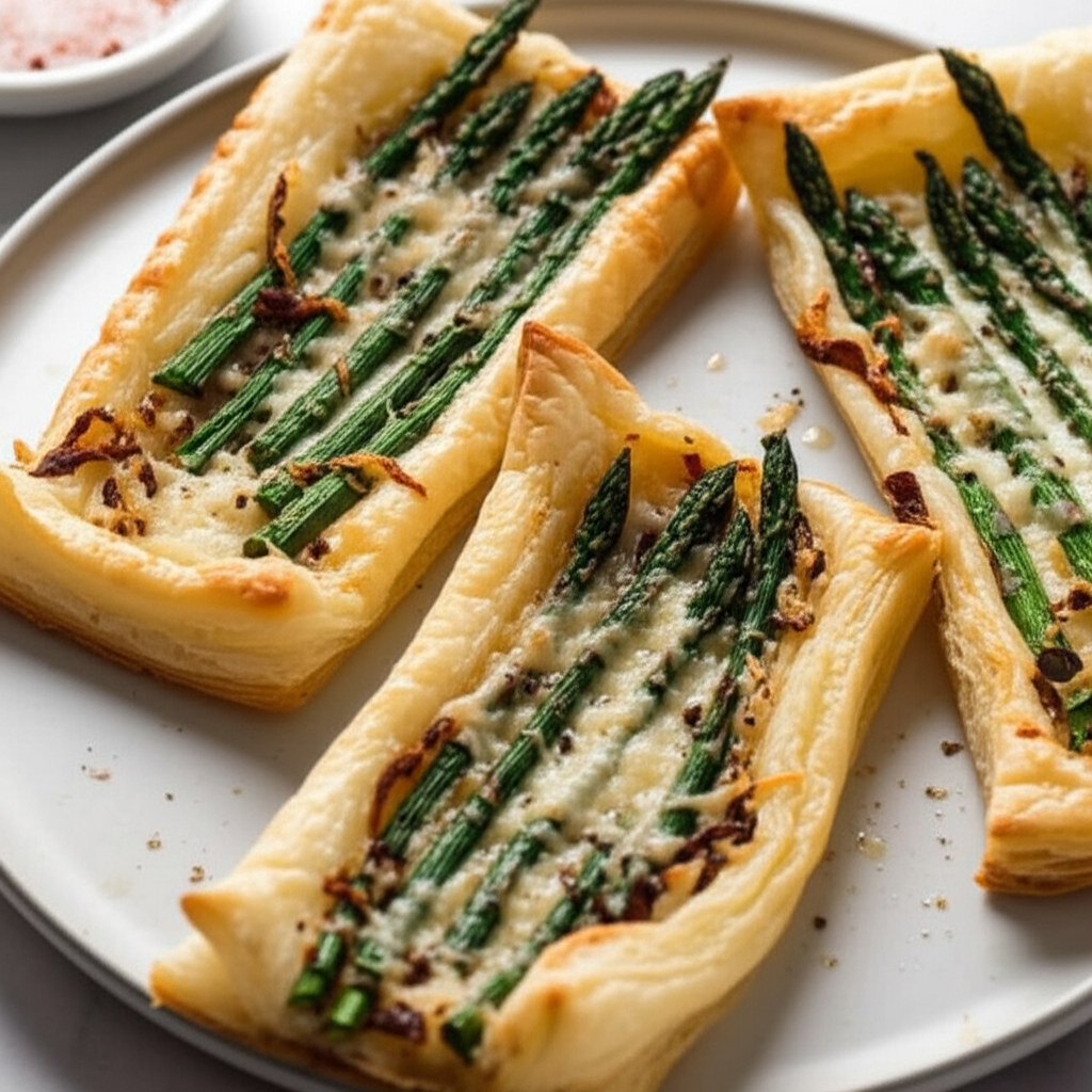 Asparagus Tarts image