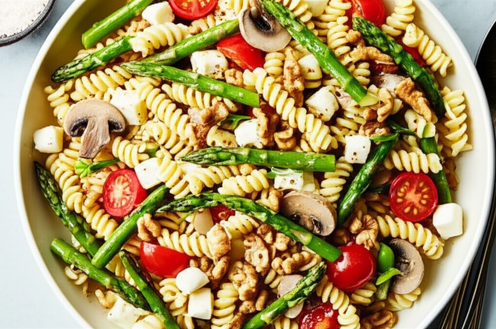 Asparagus Walnut Salad image