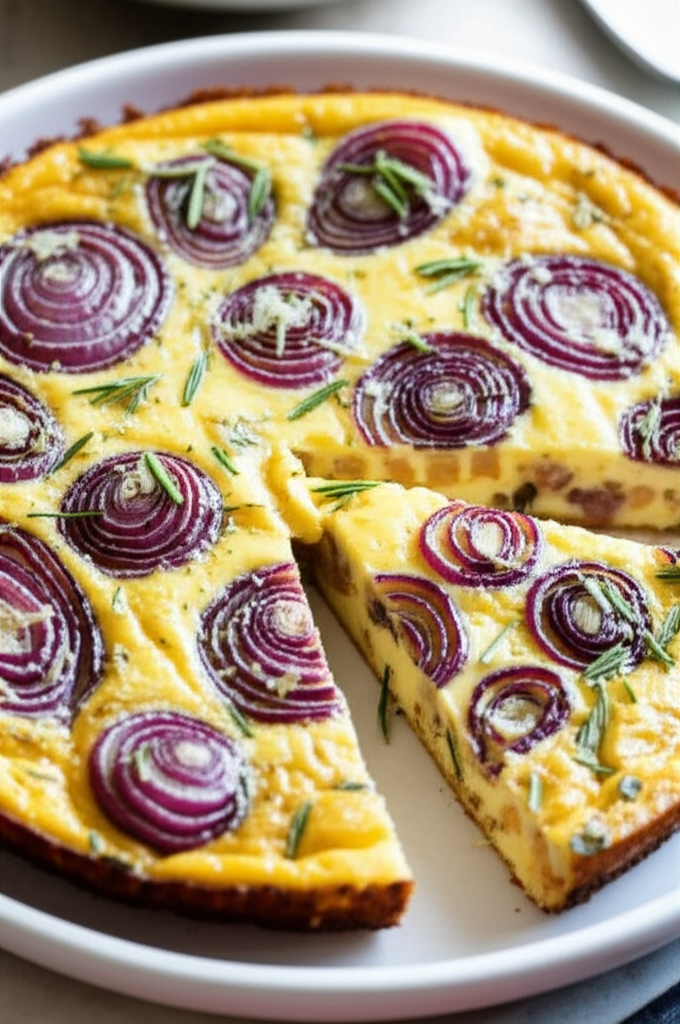 Grilled Onion Frittata image