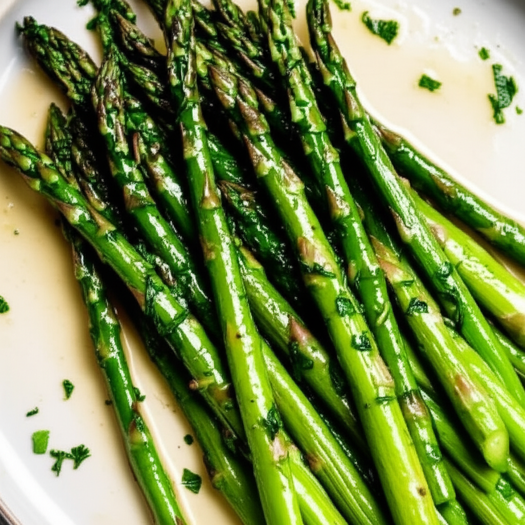 Asparagus With Brown Butter image