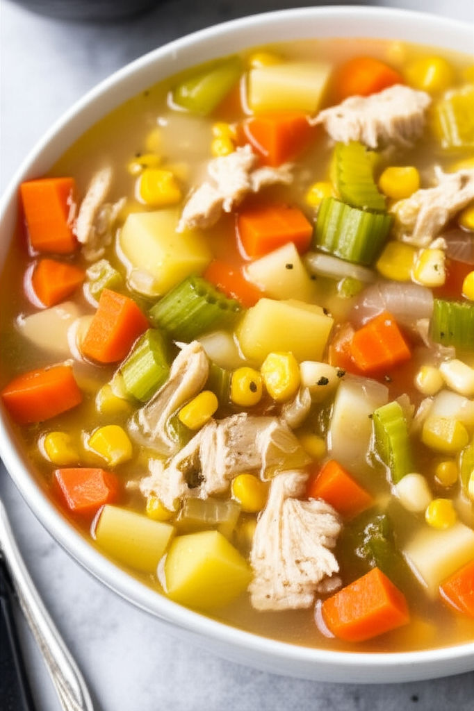 16 Quart Chicken Corn Soup image