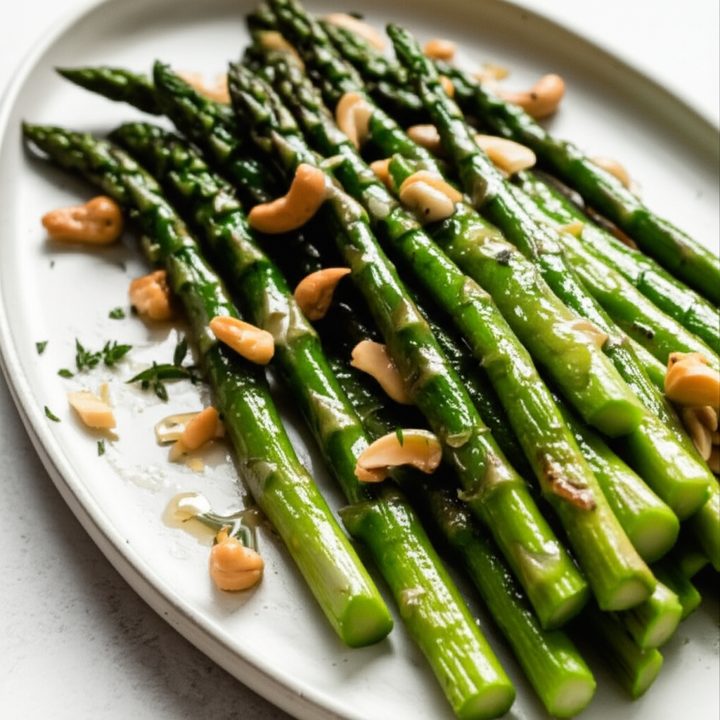 Asparagus With Cashew Butter image