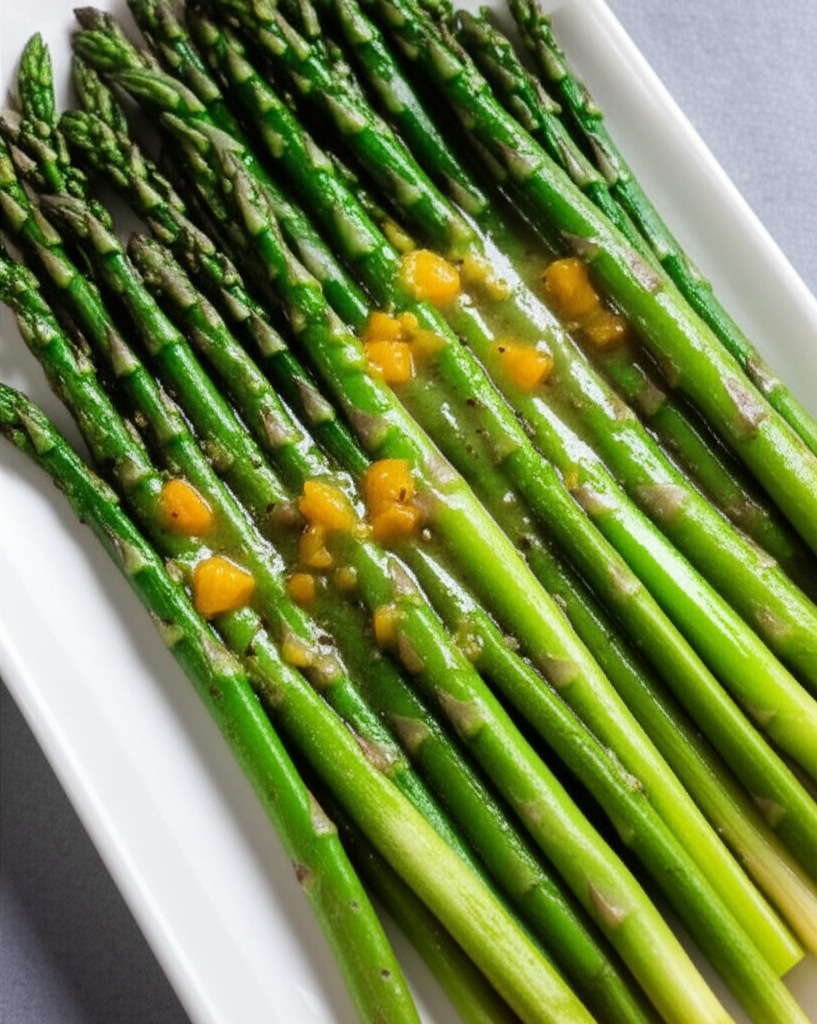 Asparagus With Ginger Orange Butter image