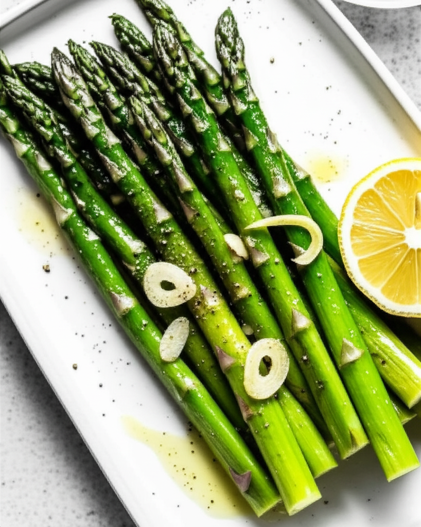 Asparagus With Lemon Broth Low Sodium image