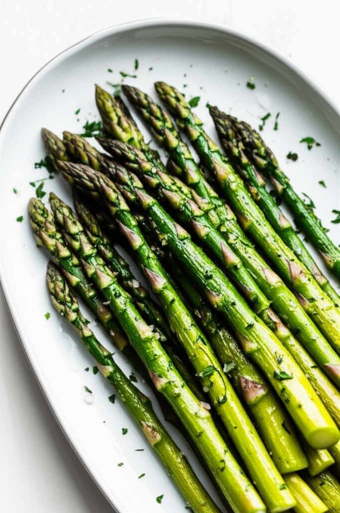 Asparagus With Olive Oil Herbs image